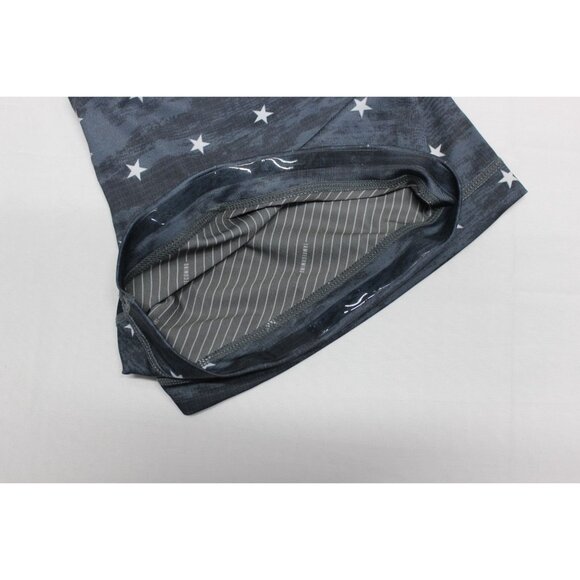 IAB Mfg women's 3 in no-ride patriotic stars athletic gym workout shorts - Picture 6 of 10